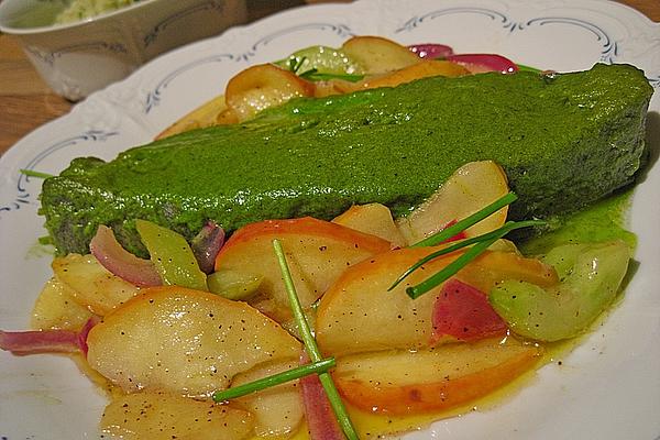 Pesto Fish Out Of Oven