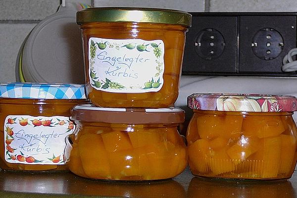Pickled Pumpkin for Christmas
