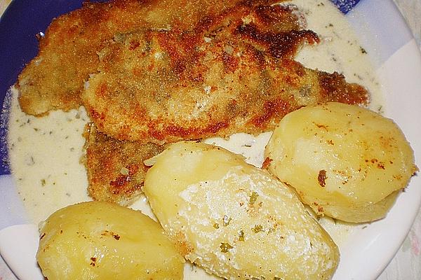 Pikeperch Fillet with Parsley Sauce