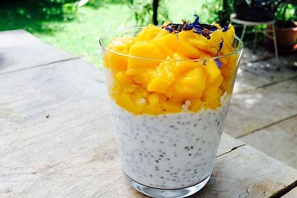 Pineapple Coconut Chia Pudding