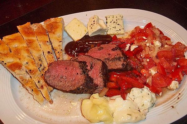 Pink Beef Tenderloin