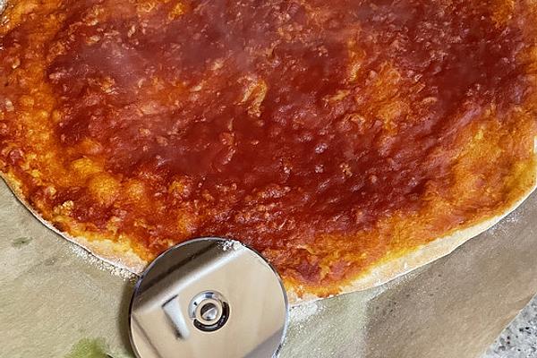 Pizza Bread with Garlic