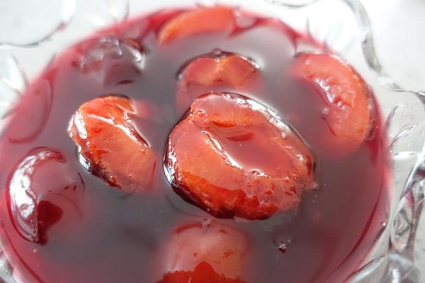 Plum Groats on Red Wine Basis