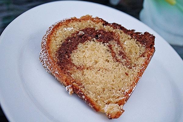 Plum Jam Marble Cake