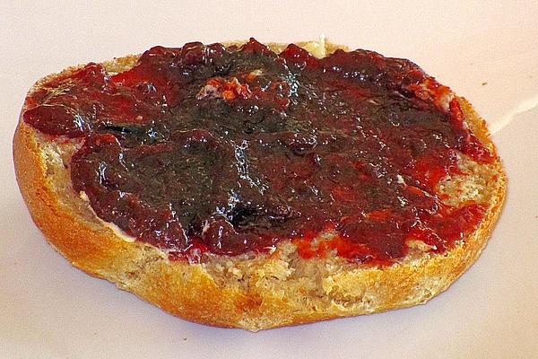 Plum Jam, Prepared in Roman Pot