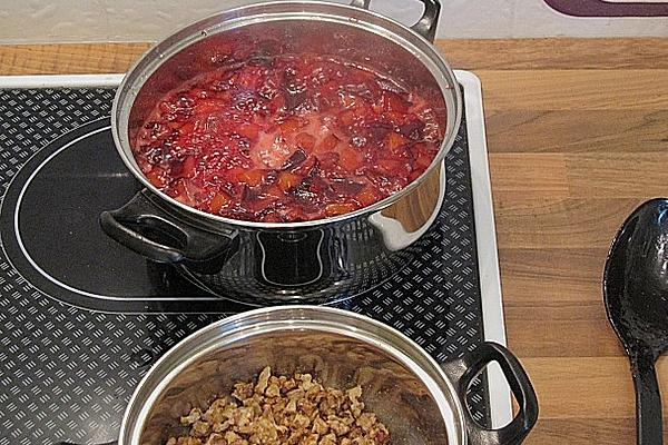 Plum Salt with Caramelized Walnuts