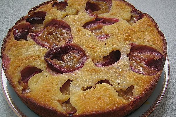 Plums – Semolina Cake