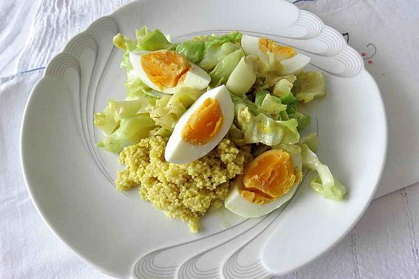 Pointed Cabbage and Millet Pot