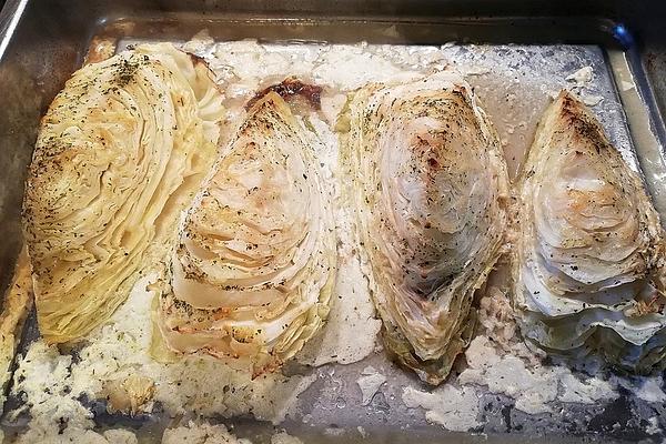 Pointed Cabbage from Oven