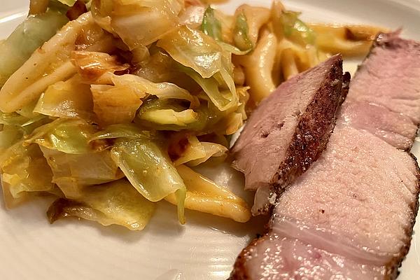 Pointed Cabbage with Goulash Butter