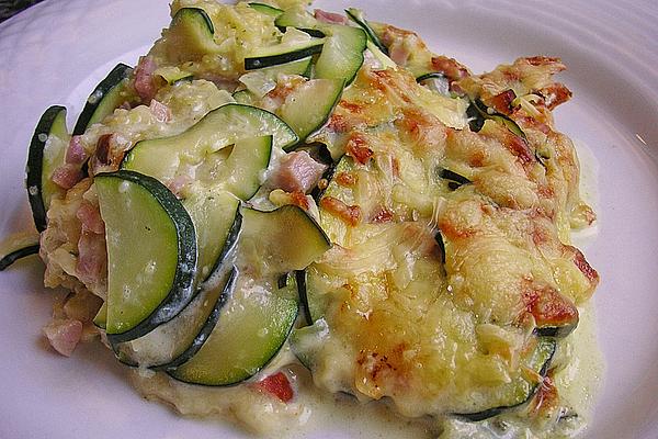 Polenta and Zucchini Casserole