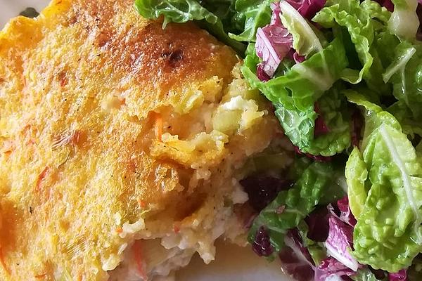 Polenta Casserole with Sheep Cheese