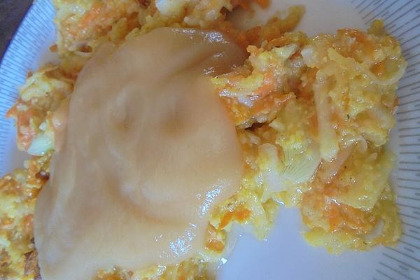 Polenta Hash Browns with Vegetables