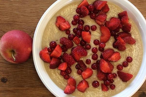 Polenta Semolina with Apple Pulp