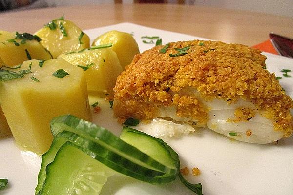 Pollack Fillet with Bread Crust