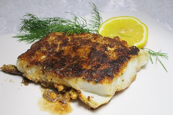 Pollack in Peanut Crust