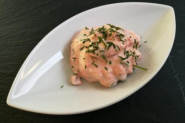 Pollack Schnitzel, Spring Onion Cream Cheese
