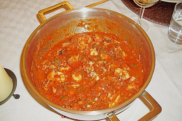 Polpo in Guazzetto Alla Livornese