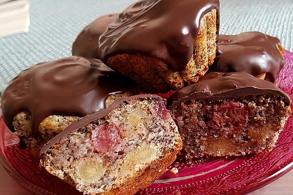 Poppy Seed Cherry Muffins