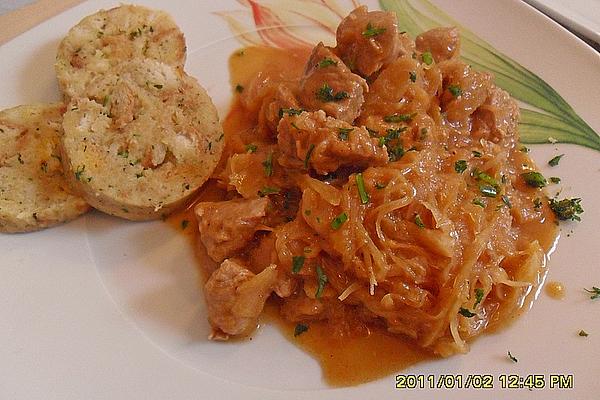 Pork Casserole with Cabbage