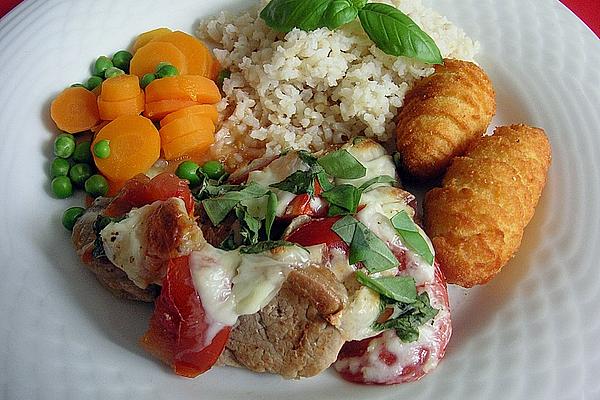 Pork Fillet Au Gratin in Summer