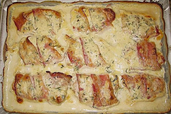 Pork Fillet in Cheese Sauce