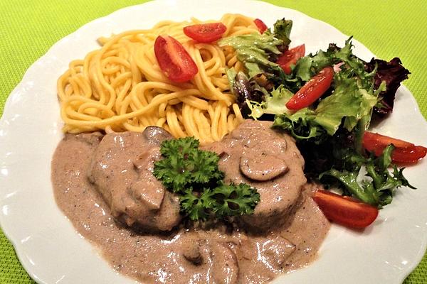 Pork Fillet in Port Wine Sauce