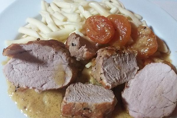 Pork Fillet À L`orange