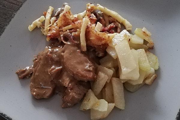 Pork Fillet Medallions with Monschau Mustard Sauce