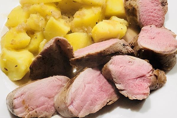 Pork Fillet Sous Vide with Cognac Sauce