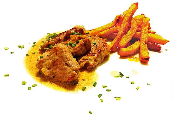 Pork Fillet with Mustard Sauce