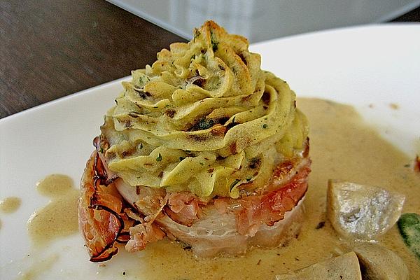 Pork Fillet with Potato Top