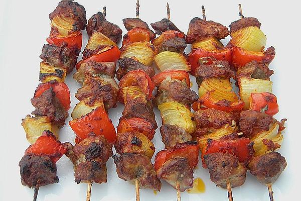Pork Goulash Skewers