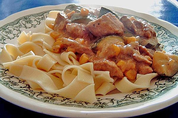 Pork Goulash with Zucchini