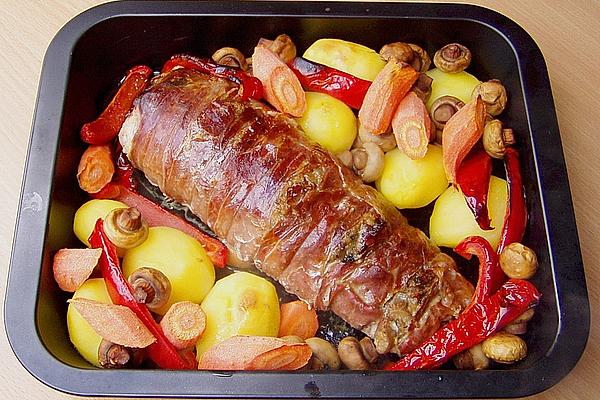 Pork Loin in Prosciutto Coat