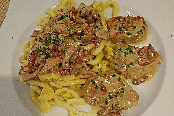 Pork Loin À La Crème