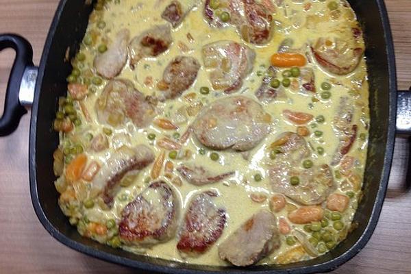 Pork Medallions in Cream Sauce