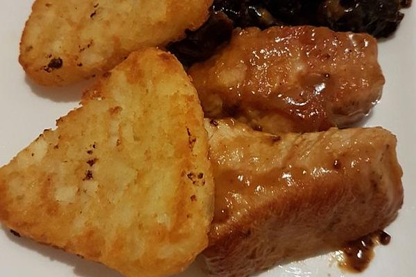 Pork Medallions in Plum Sauce