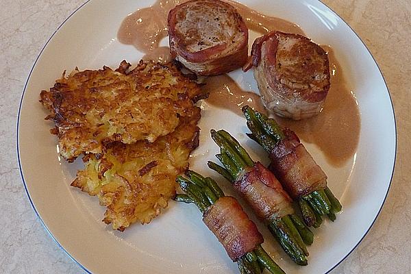 Pork Medallions in Port Wine Cream Sauce
