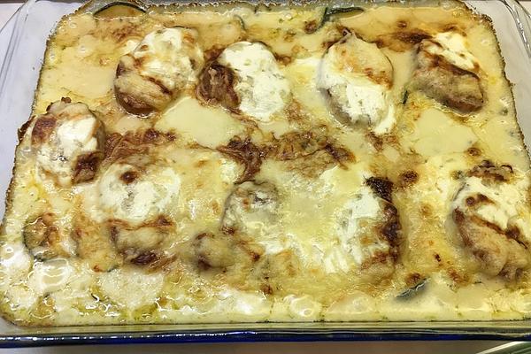 Pork Medallions on Cream – Zucchini