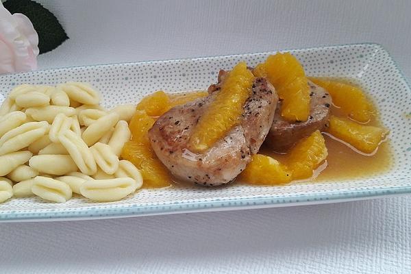 Pork Medallions with Orange Sauce