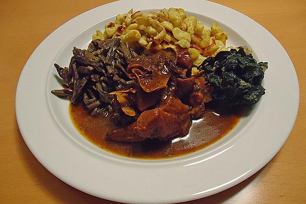 Pork Ragout with Mushrooms