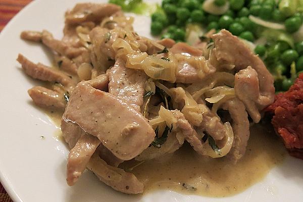 Pork Strips with Thyme
