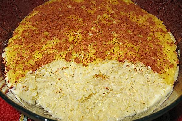Portuguese Rice Pudding
