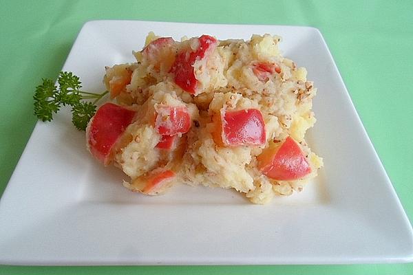 Potato and Apple Puree with Sesame Seeds