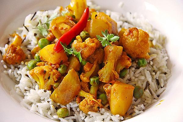 Potato and Cauliflower Curry