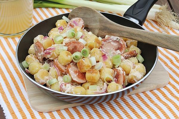 Potato and Gnocchi Sausage Pan