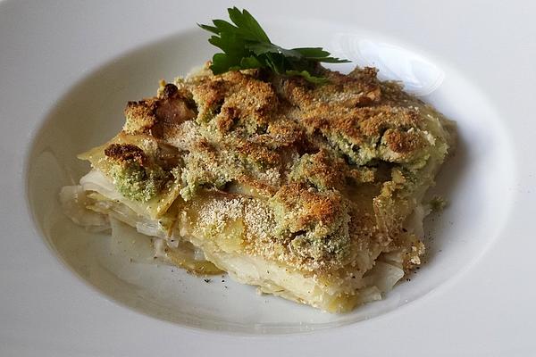 Potato and Kohlrabi Casserole