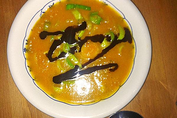 Potato and Leek Soup with Carrots