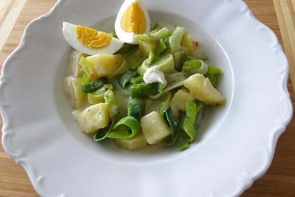 Potato and Leek Vegetables with Horseradish